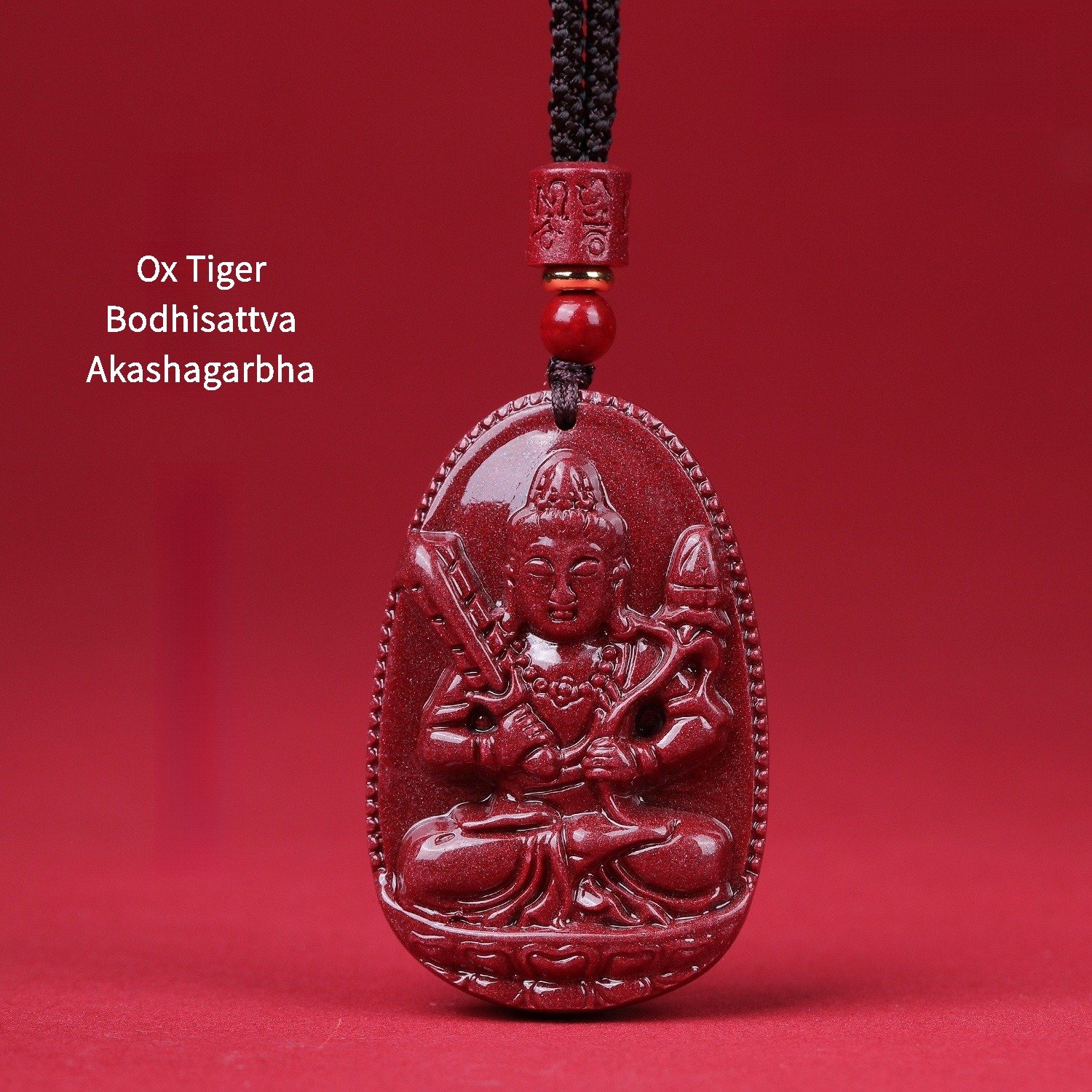 Buddha jewelry:Eight Great Guardian Deities Pendant: Premium High-content Cinnabar (Chensha) Pendant, Purple Gold Cinnabar, Zodiac Year Guardian Buddhas, Twelve Chinese Zodiac Signs - Image 10