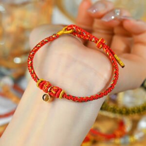 Buddha jewelry:The Eight Great Guardian Deities Zodiac Bracelet, featuring the Shurangama Mantra, Six-Syllable Mantra, and Benmingnian red string, harmoniously blends Buddhist protection, zodiac connections, and cultural luck traditions. As a personal talisman for blessings, safety, and spiritual growth, it stands as a meaningful and versatile accessory.