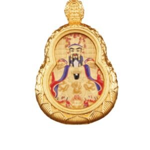 Buddha jewelry:The Eight Great Guardian Deities Gourd Thangka Double-Sided Pendant, inspired by scenic spots and temples, features a gourd shape decorated with Thangka art. One side depicts the Eight Great Guardian Deities, and the other side shows the 12 zodiac animals and their corresponding Birth Buddhas. It symbolizes blessings, protection, and exclusive spiritual connection, integrating tradition, art, and sacredness.