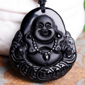 Buddha jewelry:Obsidian Auspicious Guanyin Buddha pendants and black Pixiu pendants are exquisite jewelry pieces carved from high-quality obsidian. They harmonize obsidian's protective properties with Guanyin's symbolism of compassion and blessings, and Pixiu's association with wealth and protection—making them both meaningful and stylish accessories.