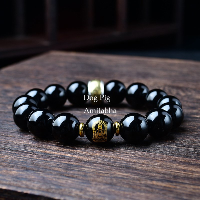 Zodiac pig - themed Buddhist jewelry is a fascinating blend of cultural symbolism and spiritual significance. The pig, within the Chinese zodiac, is associated with good fortune, contentment, and honesty. When these attributes are incorporated into Buddhist jewelry, they take on a deeper spiritual meaning, aligning with Buddhist values such as simplicity, gratitude, and the pursuit of inner peace.