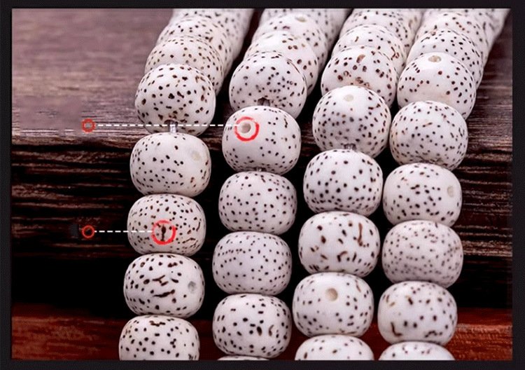 Buddha jewelry:Natural Star Moon Bodhi Barrel Bead Bodhi Seed Bracelet, Prayer Beads Bracelet with 12 Chinese Zodiacs and Zodiac Protective Buddhas - Image 2