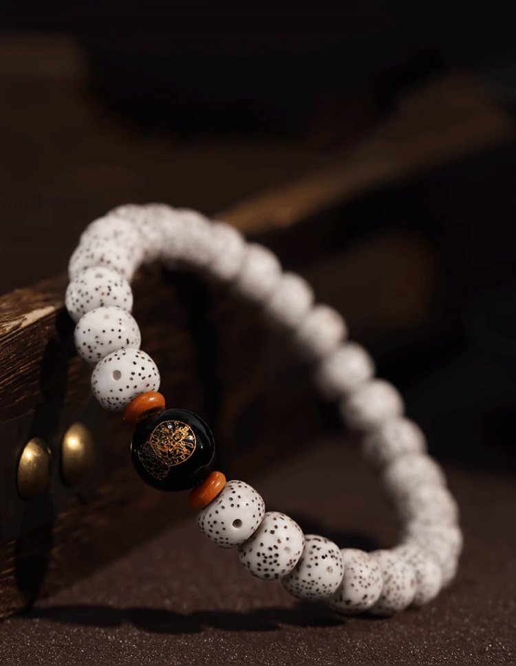 Buddha jewelry:Natural Star Moon Bodhi Barrel Bead Bodhi Seed Bracelet, Prayer Beads Bracelet with 12 Chinese Zodiacs and Zodiac Protective Buddhas - Image 10